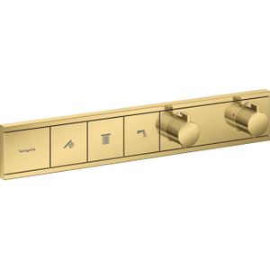 Hansgrohe Rainselect thermostaat inbouw v. 3 functies pol. gold optic 15381990