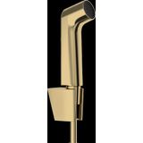 Hansgrohe - Bidethanddouche 1jet EcoSmart - Polished Gold-Optic - Met Douchehouder en Doucheslang 125 cm