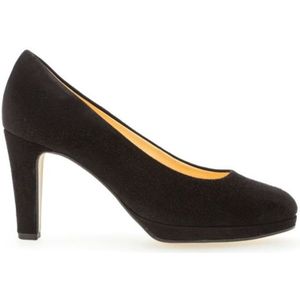 Gabor - 31.270 Pumps - Schwarz - Suède - Leer Combi