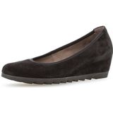 Gabor - Sleehak Pumps - Zwart - Suède