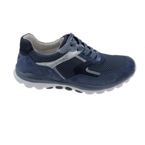 Gabor rollingsoft sensitive 86.964.26 - dames rollende wandelsneaker - blauw - maat 37 (EU) 4 (UK)