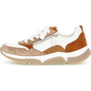 Gabor rollingsoft sensitive 66.938.61 - dames rollende wandelsneaker - multikleur - maat 39 (EU) 6 (UK)