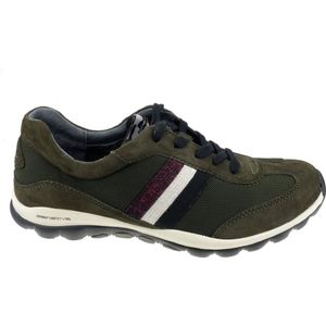 Gabor rollingsoft sensitive 966 - dames rollende wandelsneaker - groen