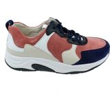 Gabor rollingsoft sensitive 916 - dames rollende wandelsneaker - multikleur