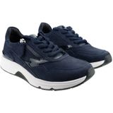 Gabor rollingsoft sensitive 76.898.46 - dames rollende wandelsneaker - blauw - maat 38.5 (EU) 5.5 (UK)