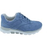 Gabor rollingsoft sensitive 86.986.26 - dames rollende wandelsneaker - blauw - maat 38.5 (EU) 5.5 (UK)