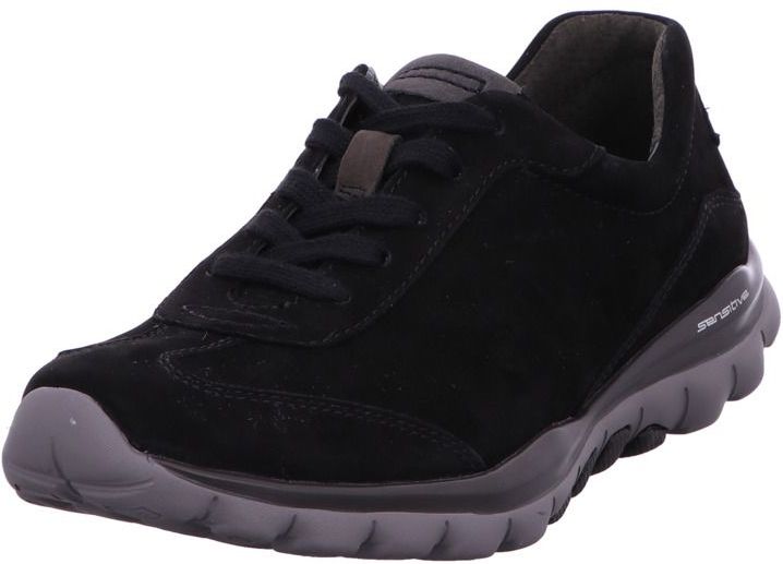 Sneakers - Effen - Leer/Suède - Vetering met 5 Gaten