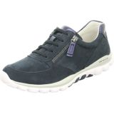 Gabor - Rollingsoft Sneakers - Blauw - Nubuckleer - Rits