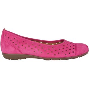 Gabor - Ballerina Schoenen - Roze - Suède