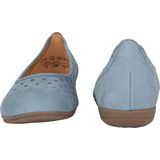 Gabor - Ballerina - Blauw - Nubuckleer