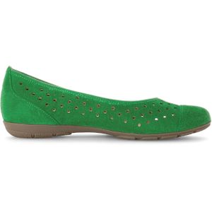 Gabor 64.169.39 - Dames Ballerina - Groen - Leer