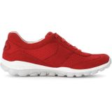 Gabor - Rollingsoft Sensitive - Dames Wandelsneaker - Rood - Flexibele Zool