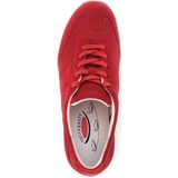 Gabor - Rollingsoft Sensitive - Dames Wandelsneaker - Rood - Flexibele Zool