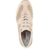 Gabor - Rollingsoft Sensitive - Dames Wandelsneaker - Beige - Lichtgewicht - Flexibele Zool