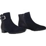 Gabor - Enkellaars - Suède - Zwart - G-fit