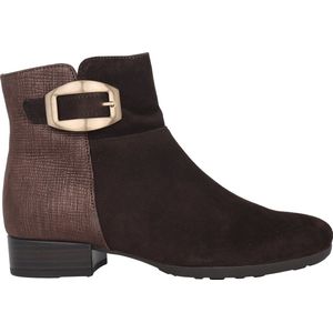 Gabor - 52.714.41 - Dames Laarzen - Bruin - Suède - G-fit