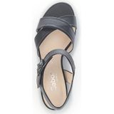 Gabor - 62.913.27 - Dames Sandaal - Zwart - Leer