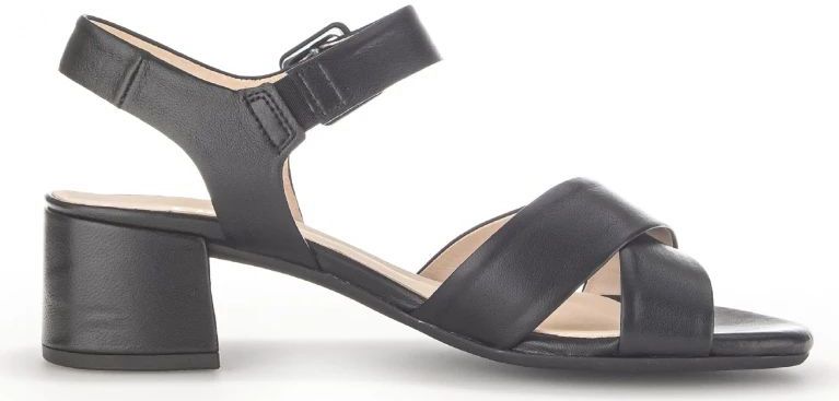 Gabor - 62.913.27 - Dames Sandaal - Zwart - Leer