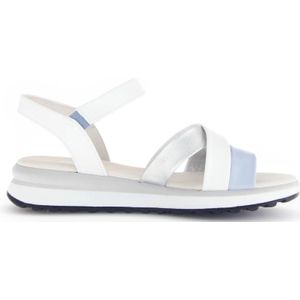 Gabor - Damessandaal - Veelkleurig - Leer - Klittenbandsluiting