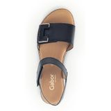 Gabor - 62.700.57 - Dames Sandaal - Zwart - Leer