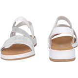 Gabor - Sandalen - Grijs - Leer - Verstelbare Bandjes - Open Teen