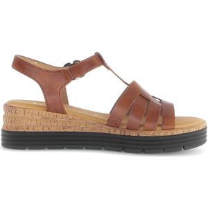 Gabor - 62.701.53 - Dames Sandaal - Bruin - Leer