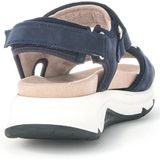 Gabor - Rollingsoft Sensitive - Dames Rollende Wandelsandaal - Blauw - Lichtgewicht Ontwerp