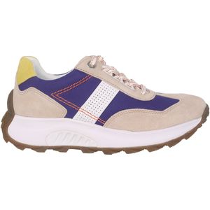 Gabor rollingsoft sensitive 26.914.33 - dames rollende wandelsneaker - beige - maat 38.5 (EU) 5.5 (UK)