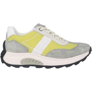 Gabor - Rollingsoft Sensitive - Dames Rollende Wandelsneaker - Geel - Flexibele Zool