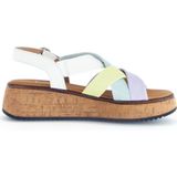 Gabor - Platte Sandalen - Veelkleurig - Leer - Verstelbare Bandjes