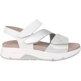 Gabor - Rollingsoft Sensitive - Dames Wandelsandaal - Wit - Flexibele Zool