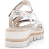 Gabor - Sandalen - Veelkleurig - Leer - Bloemenprint - Verstelbare Bandjes