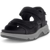 Gabor - Rollingsoft Sensitive - Dames Rollende Wandelsandaal - Zwart - Lichtgewicht