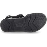 Gabor - Rollingsoft Sensitive - Dames Rollende Wandelsandaal - Zwart - Lichtgewicht