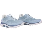 Gabor - Rollingsoft Sensitive - Dames Wandelsneaker - Blauw - Flexibele Zool