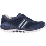 Gabor - Rollingsoft Sensitive - Dames Wandelsneaker - Blauw - Flexibele Zool