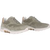 Gabor - Rollingsoft Sensitive - Dames Wandelsneaker - Groen - Lichtgewicht