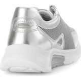 Gabor - 66.923.19 - Dames Rollende Wandelsneaker - Zilver - Leather