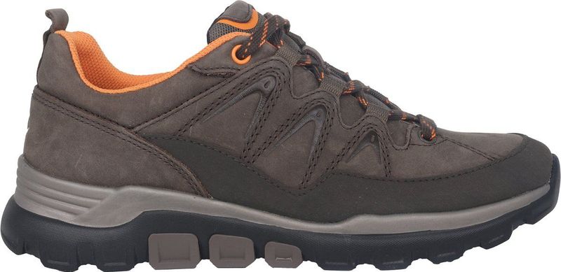 Gabor - 96.925.25 - Dames Rollende Wandelsneaker - Bruin - Flexibel Zooldesign