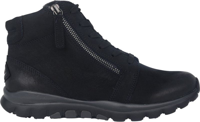 Gabor - Rollingsoft Sensitive - Dames Laars - Zwart - Leer