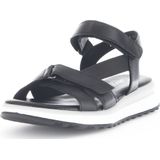 Gabor - 62.845.57 - Dames Sandaal - Zwart - Lichte Buitenzoole