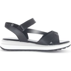 Gabor - 62.845.57 - Dames Sandaal - Zwart - Lichte Buitenzoole