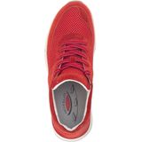 Gabor - Rollingsoft Sensitive - Dames Wandelsneaker - Rood - Flexibel Zooldesign