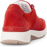 Gabor - Rollingsoft Sensitive - Dames Wandelsneaker - Rood - Flexibel Zooldesign