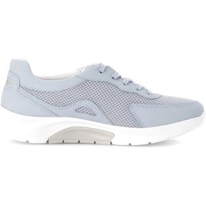 Gabor - Rollingsoft Sensitive - Dames Wandelsneaker - Blauw - Synthetisch
