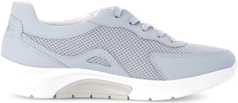 Gabor - Rollingsoft Sensitive - Dames Wandelsneaker - Blauw - Flexibele Zool