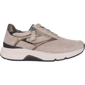 Gabor - 96.896.39 - Dames Wandelsneaker - Beige - Rollingsoft Technologie