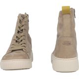 Gabor - rollingsoft sensitive - dames laars - beige - Rolloverschoen met Flexibele Zool