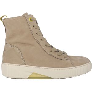 Gabor - rollingsoft sensitive - dames laars - beige - Rolloverschoen met Flexibele Zool