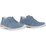 Gabor - Rollingsoft Sensitive - Dames Wandelsneaker - Blauw - Flexibele Zool